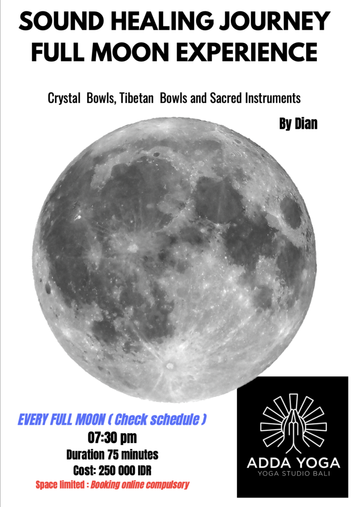 Full moon sound healing Bali